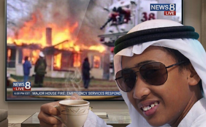 MINUM KOPI DEPAN TELEVISI, BERDOSA SEPERTI PEMBUNUH