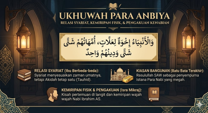 Ukhuwah Para Anbiya: Relasi Syariat, Kemiripan Fisik & Pengakuan Kenabian